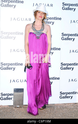 Alice Temperley, Serpentine Gallery Summer Party dans les jardins de Kensington - Londres, Angleterre - Arrivées 08.07.10 Joe Maher Banque D'Images