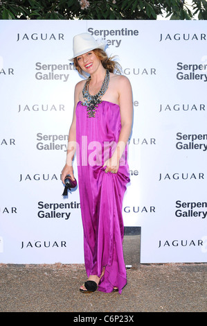 Alice Temperley, Serpentine Gallery Summer Party dans les jardins de Kensington - Londres, Angleterre - Arrivées 08.07.10 Joe Maher Banque D'Images