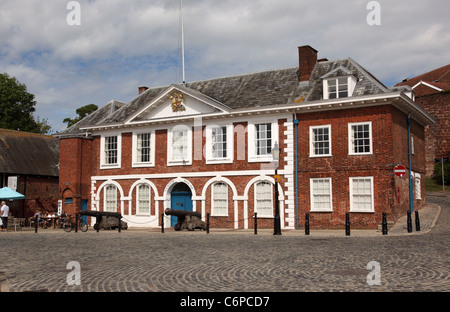 Custom House Quay, Exeter, Devon Banque D'Images