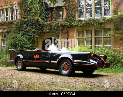 Hommage Batmobile iconique passe sous le marteau aux enchères un hommage à l'un des plus emblématiques et distinctif de tous les véhicules du film Banque D'Images