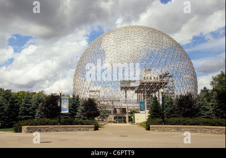 La biosphère, l'Ìle Sainte-Hélène, Montréal Banque D'Images