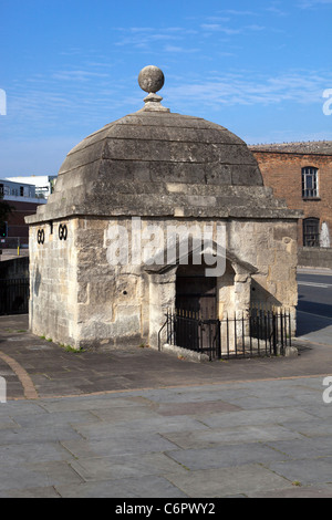 L'ancienne écluse de prison ou maison aveugle Trowbridge Banque D'Images