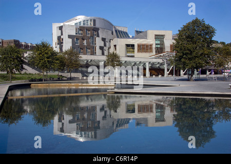 Bâtiment du Parlement écossais, Holyrood, Édimbourg Banque D'Images