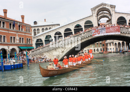 Régate Historique à Venise - Regata Storica di Venezia Banque D'Images