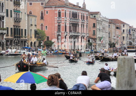 Régate Historique à Venise - Regata Storica di Venezia Banque D'Images