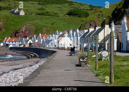 Village de Pennan, Aberdeenshire, Scotland Banque D'Images