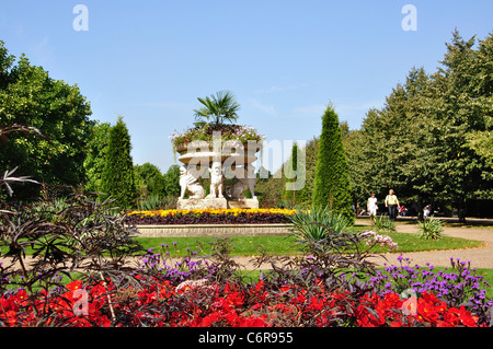 Avenue Gardens, Regent's Park, Cité de Westminster, Grand Londres, Angleterre, Royaume-Uni Banque D'Images