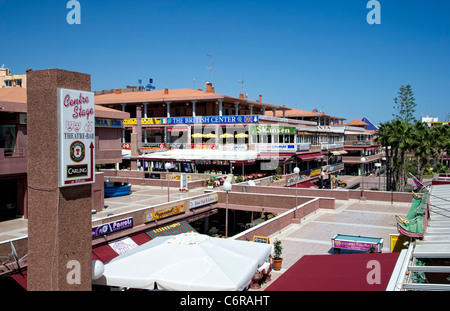 Vue sur le centre commercial Yumbo à Playa del Ingles, Gran Canaria, Espagne Banque D'Images