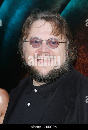 Producteur Guillermo del Toro Los Angeles Premiere de Warner Bros Pictures 'Splice' tenue à l'Grauman's Chinese Theatre Banque D'Images