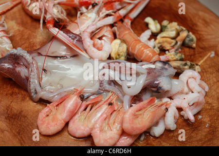 Fruits de mer Banque D'Images