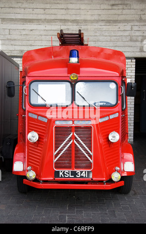 Vieux, ancien français, Citroën Fire Engine Banque D'Images