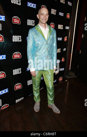 Mac Taylor assistant à la 2010 Village Voice prix OBIE, honorant le meilleur de Broadway, qui s'est tenue au Webster Hall. New York Banque D'Images