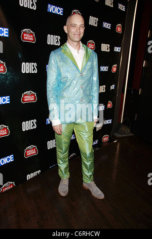 Mac Taylor assistant à la 2010 Village Voice prix OBIE, honorant le meilleur de Broadway, qui s'est tenue au Webster Hall. New York Banque D'Images