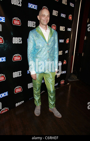 Mac Taylor assistant à la 2010 Village Voice prix OBIE, honorant le meilleur de Broadway, qui s'est tenue au Webster Hall. New York Banque D'Images