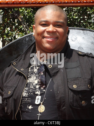 Michael Lynche alias 'Big Mike' l'histoire "contre nature" Cartoon Network World Premiere - Arrivées Los Angeles, Californie - Banque D'Images