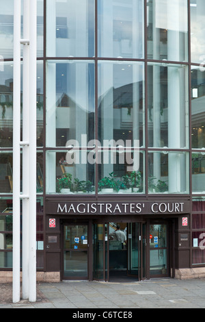 Le centre-ville de Nottingham Magistrates Court Dorset England UK GB EU Europe Banque D'Images