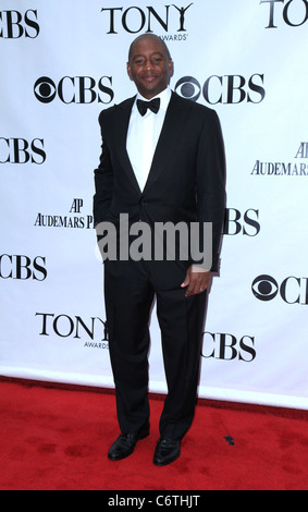 Branford Marsalis La 64e Tony Awards tenue à l'arrivée de Radio City Music Hall de New York, USA - 13.06.10 Banque D'Images