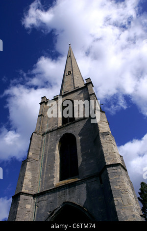 Clocher de Saint Andrews, connu localement sous le nom de 'l'aiguille Glover's' en raison de sa forme et Worcester's association avec l'glov Banque D'Images