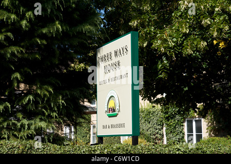 Three Ways House Hotel & Restaurant, Mickleton, Gloucestershire, England, UK Banque D'Images