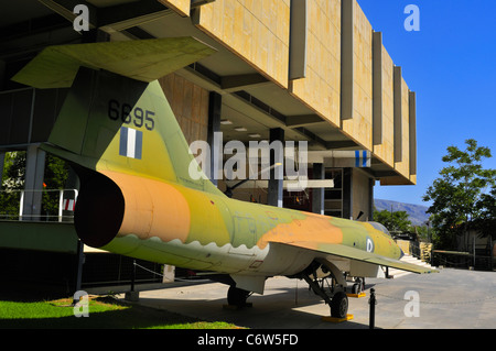 En dehors d'Athènes starfighter war museum Banque D'Images