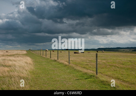 Le CLAJ, North Norfolk, Angleterre Banque D'Images