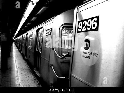 New York City subway. Banque D'Images