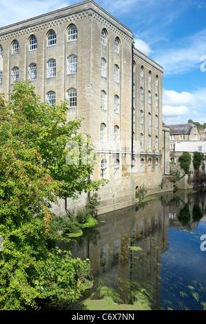 Ancien bâtiment industriel converti en appartements à Bradford on Avon Wiltshire Banque D'Images