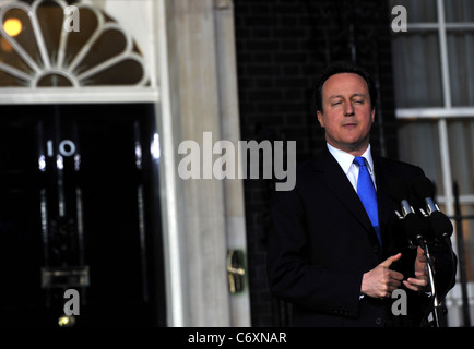 CAMERON nommé nouveau Premier ministre britannique David Cameron a été nommé nouveau Premier Ministre de la Grande-Bretagne à la suite de la Banque D'Images