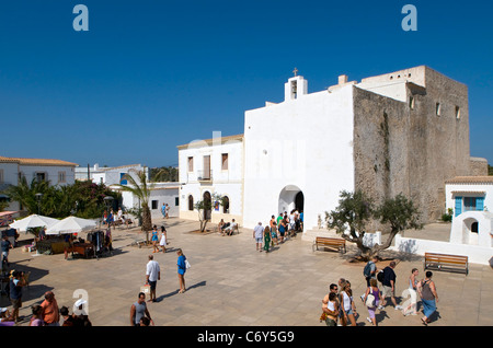 San Francisco, Formentera, les Baleares, Espagne Banque D'Images