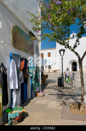 Dans la place principale de l'église de San Francisco, Majorque, Baleares, Espagne Banque D'Images