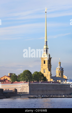 La Forteresse Pierre-et-Paul à Saint-Pétersbourg, Russie Banque D'Images