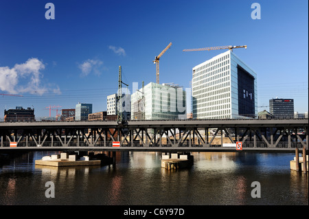 Ericusspitze Hafen City Banque D'Images