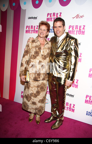 Teresita Lavandeira et Perez Hilton Perez Hilton's 'Théâtre' Carn-Evil Freak et Funk 32e anniversaire à Paramount Banque D'Images