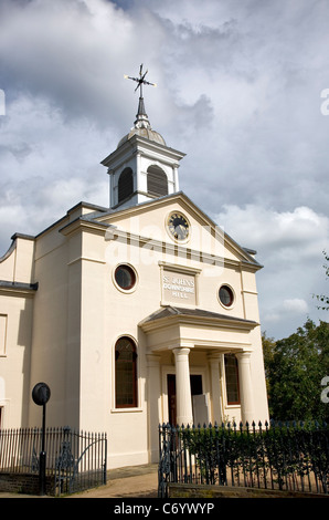 Downshire Hill Church St Johns Banque D'Images