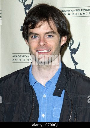 Bill Hader Une soirée avec 'Samedi soir vivre' à la Pierre La ville de New York, USA - 12.04.10 Banque D'Images
