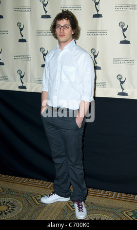 Andy Samberg Une soirée avec 'Samedi soir vivre' à la Pierre La ville de New York, USA - 12.04.10 Banque D'Images