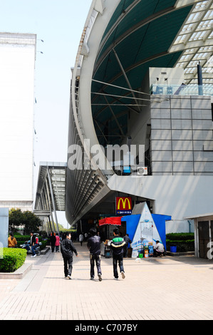La station de Maglev, Shanghai Banque D'Images