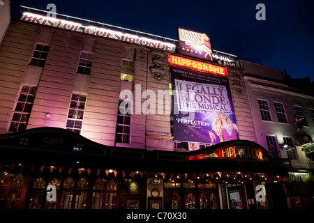 Legally Blonde au Théâtre de l'hippodrome de Bristol, Angleterre, Royaume-Uni Banque D'Images