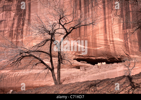 Cliffside accueil pour personnes antiques en Arizona Banque D'Images