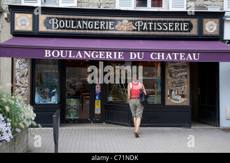 Boulangerie La boulangerie du Chateau ; Chantilly, Paris, France Banque D'Images