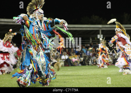 Shakopee Mdewakanton Communauté Sioux Wacipi Pow Wow, Native American Dance Festival - Banque D'Images