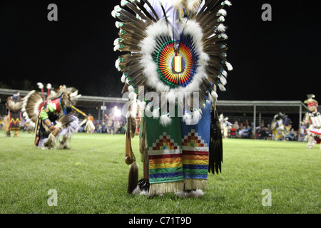 Shakopee Mdewakanton Communauté Sioux Wacipi Pow Wow, Native American Dance Festival - Banque D'Images