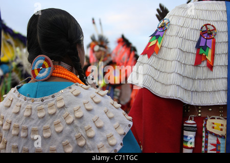 Shakopee Mdewakanton Communauté Sioux Wacipi Pow Wow, Native American Dance Festival - Banque D'Images