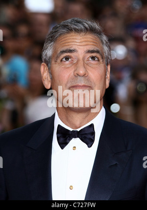 GEORGE CLOONEY Aux ides de mars PREMIERE. 68ème FESTIVAL DU FILM DE VENISE LIDO Venise ITALIE 31 Août 2011 Banque D'Images