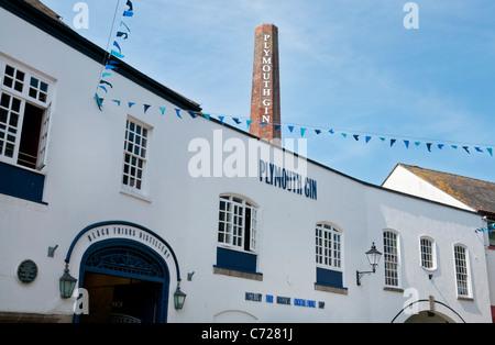 Black Friars Distillery, accueil de Plymouth Gin, la plus ancienne distillerie de gin de travail en Angleterre, créé en 1793, la Plymouth UK Banque D'Images