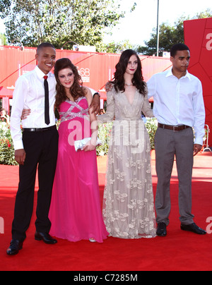 SOLOMON GLAVE & SHANNON KAYA SCODELARIO & Bière & JAMES HOWSON Wuthering Heights. PREMIERE. 68ème FESTIVAL DU FILM DE VENISE LIDO VENIC Banque D'Images