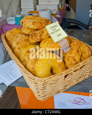 Paris, France, gros plan, panier de paris, Festival gastronomique français, Prog Pourcinois, pâtisserie, pâtisserie, affichage détaillé Banque D'Images