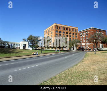 Colline (site de l'assassinat de Kennedy), Dealey Plaza Historic District, West End, Dallas, Texas, États-Unis d'Amérique Banque D'Images