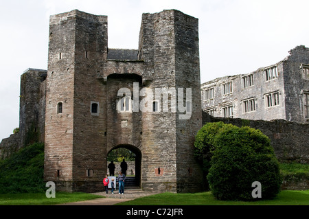 Berry Pomeroy 16e château de Totnes, Devon Banque D'Images