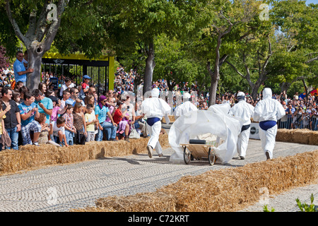 Red Bull race Soapboax Lisbonne 2011 / 2º Grande Prémio Red Bull - une corrida Mais Louca do Mundo Banque D'Images